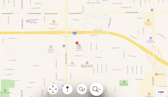 Apple maps ahora mapea el interior de centros comerciales