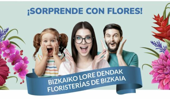La asociación de floristas de Bizkaia quieren universalizar el consumo de flores