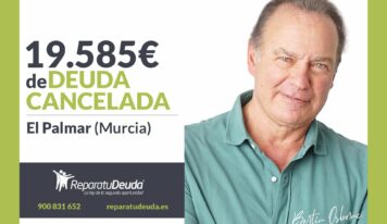 Repara tu Deuda Abogados cancela 19.585€ en El Palmar (Murcia) gracias a la Ley de Segunda Oportunidad