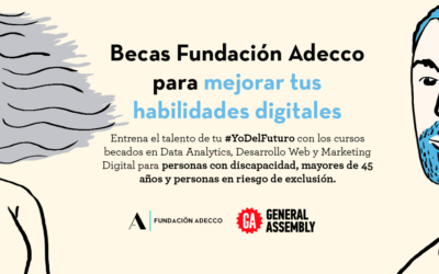 Becas Fundación Adecco-General Assembly para formar a las personas más afectadas por la brecha digital