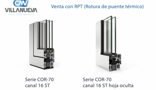 Ahorro de energía en casa con las ventanas RPT, según Carpintería Metálica Villanueva