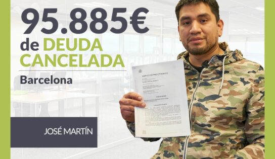 Repara tu Deuda Abogados cancela 95.885€ en Barcelona (Catalunya) con la Ley de Segunda Oportunidad