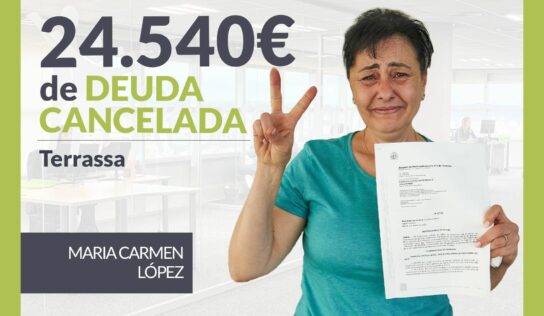 Repara tu Deuda Abogados cancela 24.540€ en Terrassa (Barcelona) con la Ley de Segunda Oportunidad