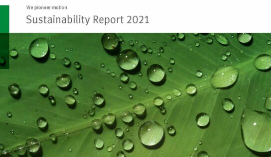 Schaeffler publica su Informe de sostenibilidad 2021