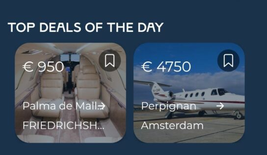 Llega ‘Catch A Jet’, la app que promete vuelos en jet privado para todos