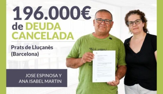 Repara tu Deuda Abogados cancela 196.000 € en Prats Lluçanès (Barcelona) con la Ley de Segunda Oportunidad