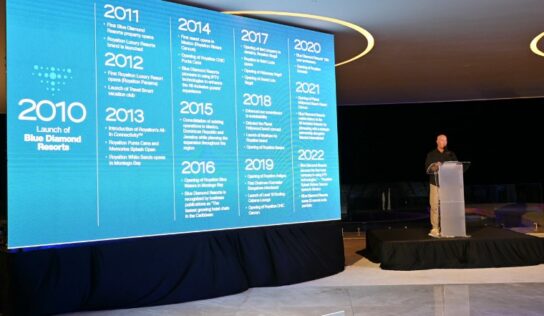 Blue Diamond Resorts recibe a más de 200 agencias asociadas en un edificio en construcción