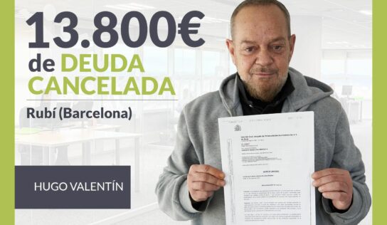 Repara tu Deuda Abogados cancela 13.800€ en Rubí (Barcelona) con la Ley de Segunda Oportunidad