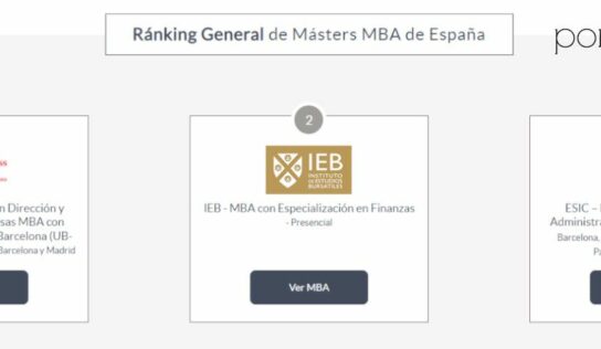 Los alumnos eligen los mejores Másteres MBA del curso 2022-2023