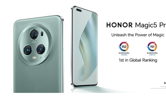 HONOR Magic5 Pro, la combinación perfecta de una pantalla de máxima calidad y una cámara premium premiada por DXOMARK