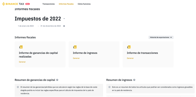 Binance lanza en España su herramienta gratuita de asistencia fiscal para las criptotransacciones