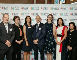 RMIT celebra sus 10 años en Europa con numerosos proyectos de investigación desarrollados en España