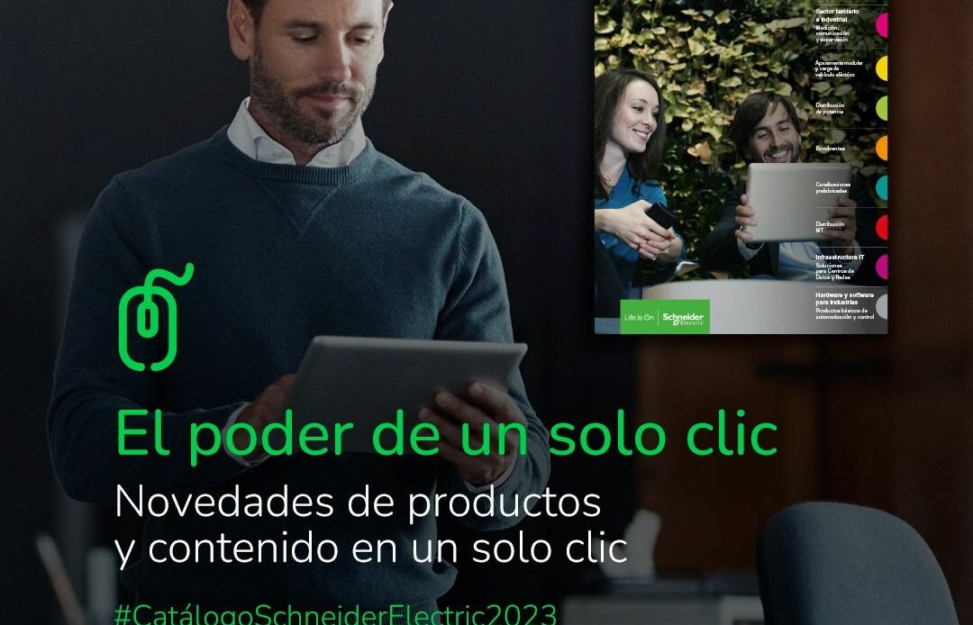 Schneider Electric lanza su nuevo Catálogo general interactivo 2023