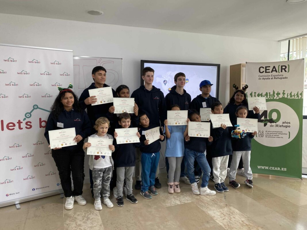 Let’s Bot! acerca la tecnología a niños y niñas refugiados en Algeciras