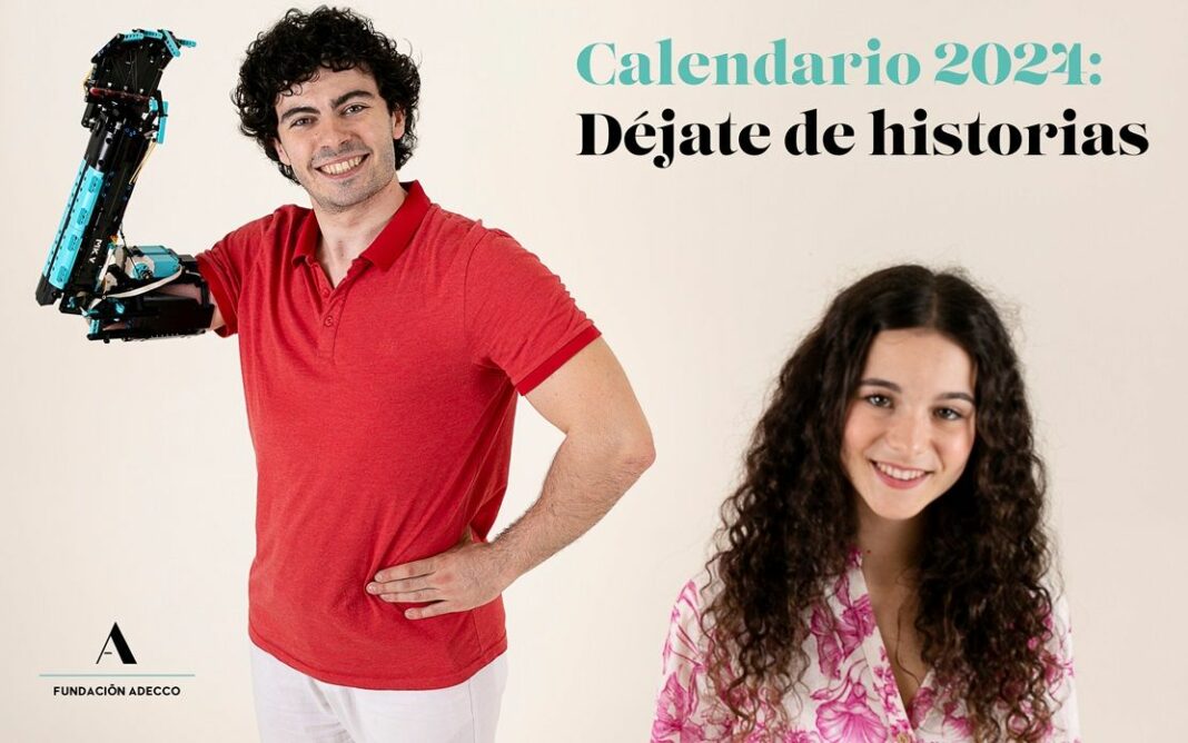 Jóvenes con discapacidad de la «generación Z», los protagonistas del Calendario 2024 de la Fundación Adecco para impulsar un cambio definitivo en la inclusión