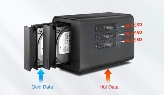 TerraMaster lanza D5 Hybrid: sistema híbrido USB3.2 de 5 bahías para datos fríos y calientes
