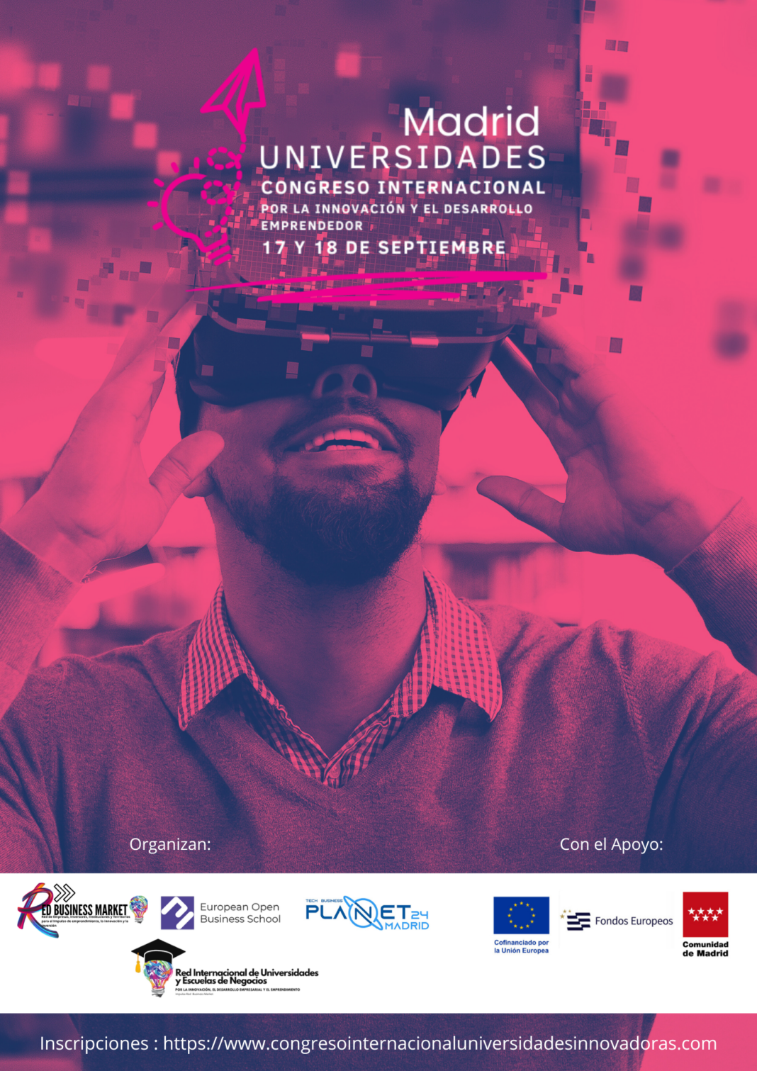 Madrid, sede del Congreso Internacional de Universidades por la Innovación y el Desarrollo Emprendedor