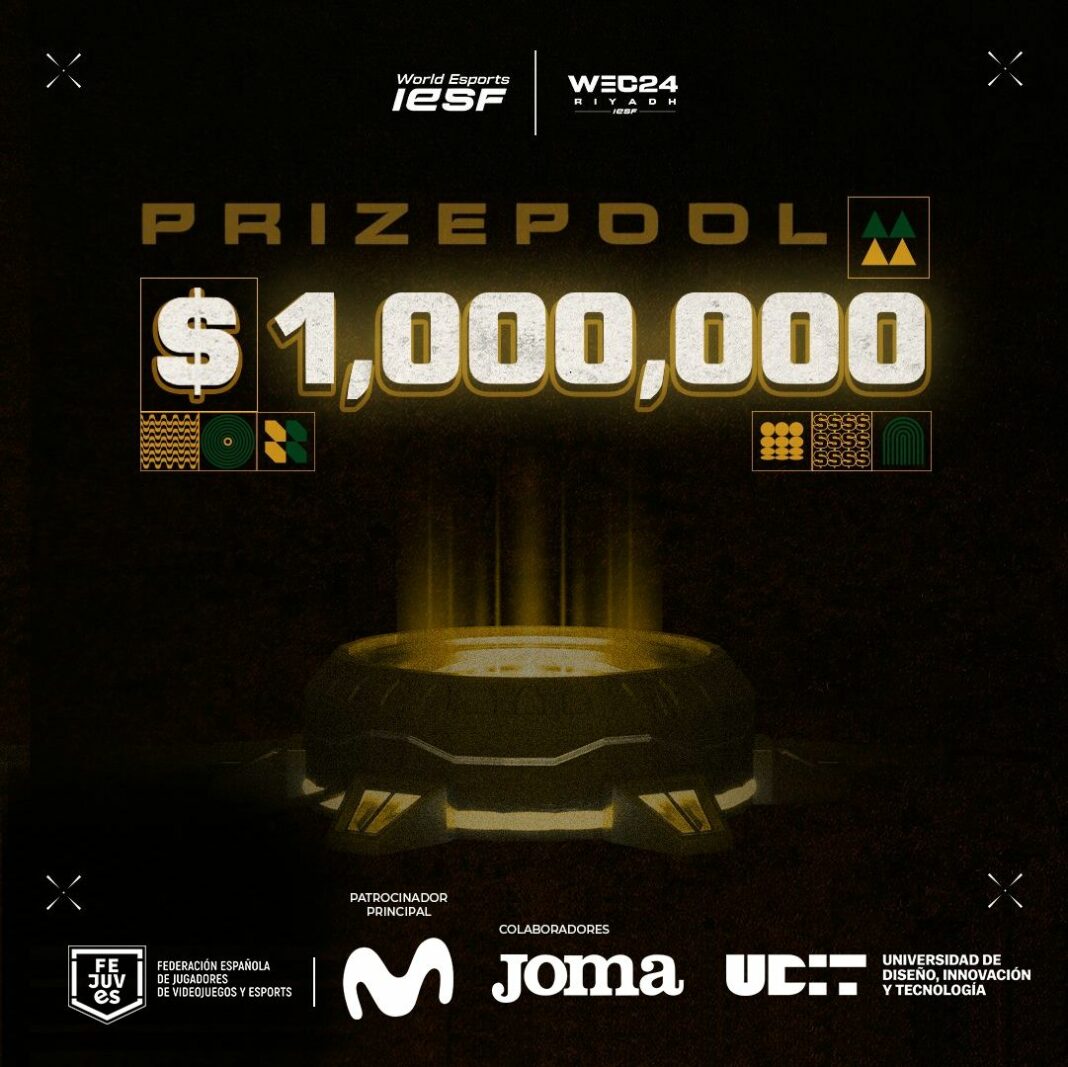 1 millón de dólares: el mayor premio en la historia de los Mundiales Esports IESF