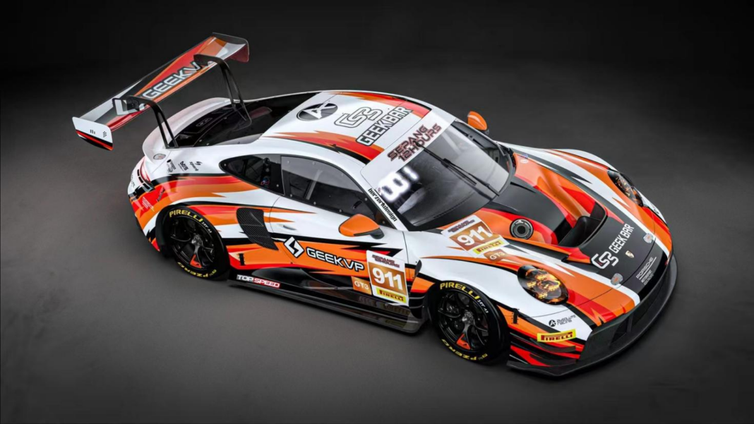 Absolute Racing participa en las 12 Horas de Sepang con Porsche, patrocinado por GEEKVP