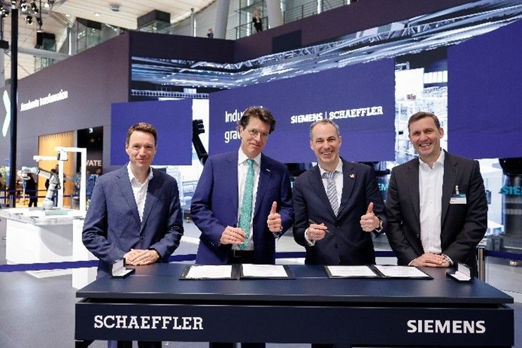 Inteligencia artificial: Schaeffler y Siemens intensifican su colaboración