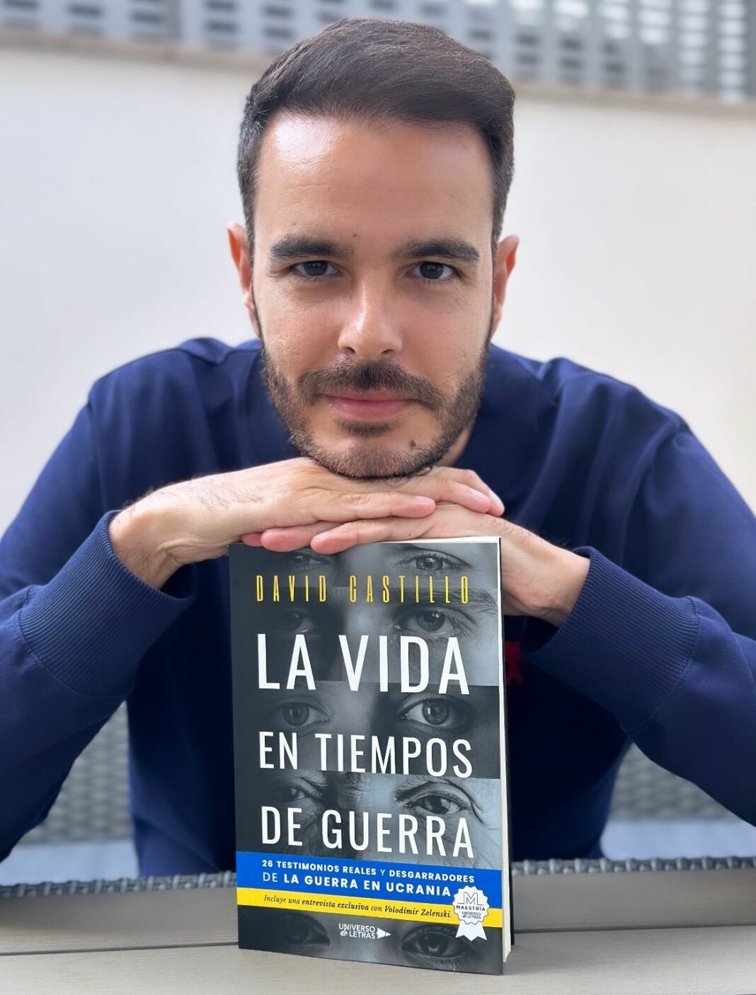 David Castillo consigue la entrevista más personal de Zelenski para su libro ‘La vida en tiempos de guerra’